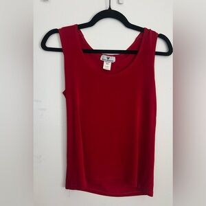Marciano Red Fitted Tank Top